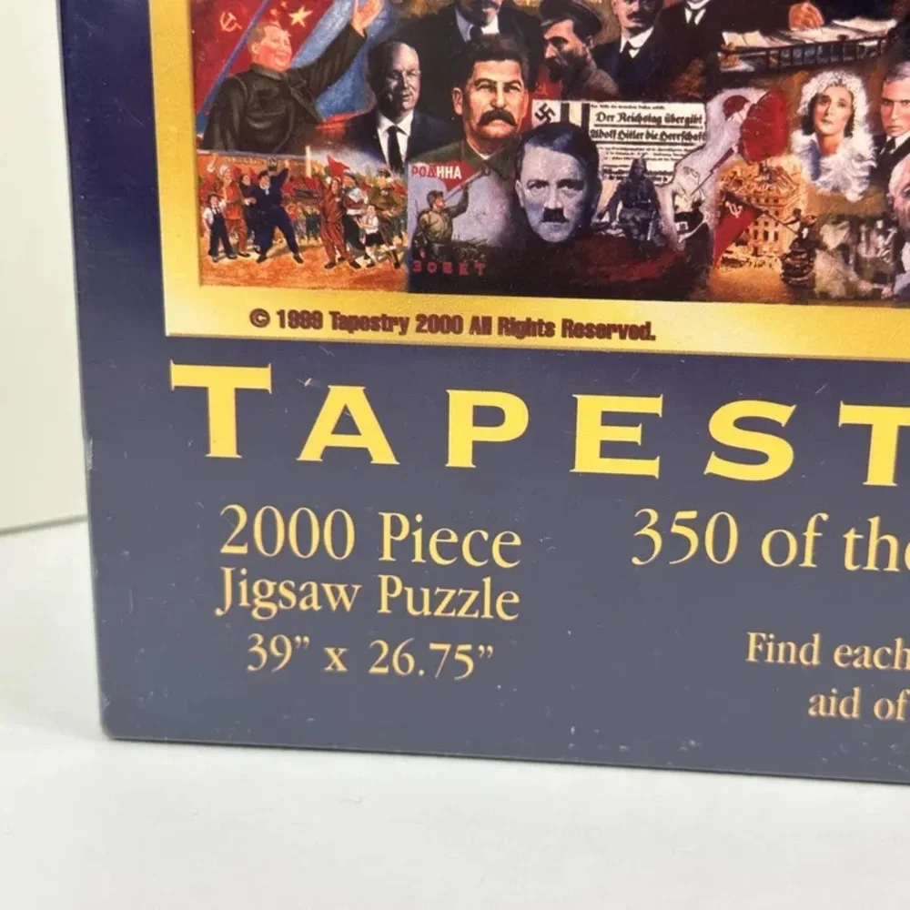 Tapestry of the Centuries 2000 Piece Jigsaw Puzzle Large 39